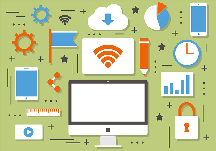 免費(fèi)矢量技術(shù)和營銷元素